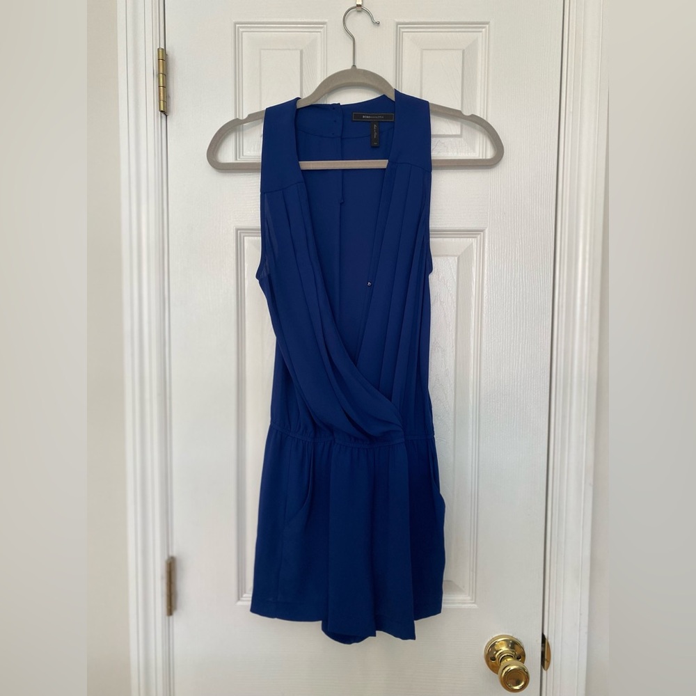 BCBG Romper - Navy - Size XS